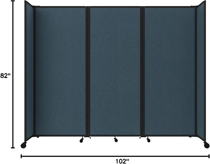 Versare Room Divider 360 Portable Wall Partition | Folding Panels | Large - Image 8