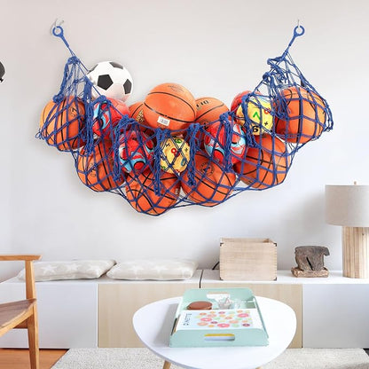 Sports Ball Storage Net, Hanging Basket Organizer Net - Image 6