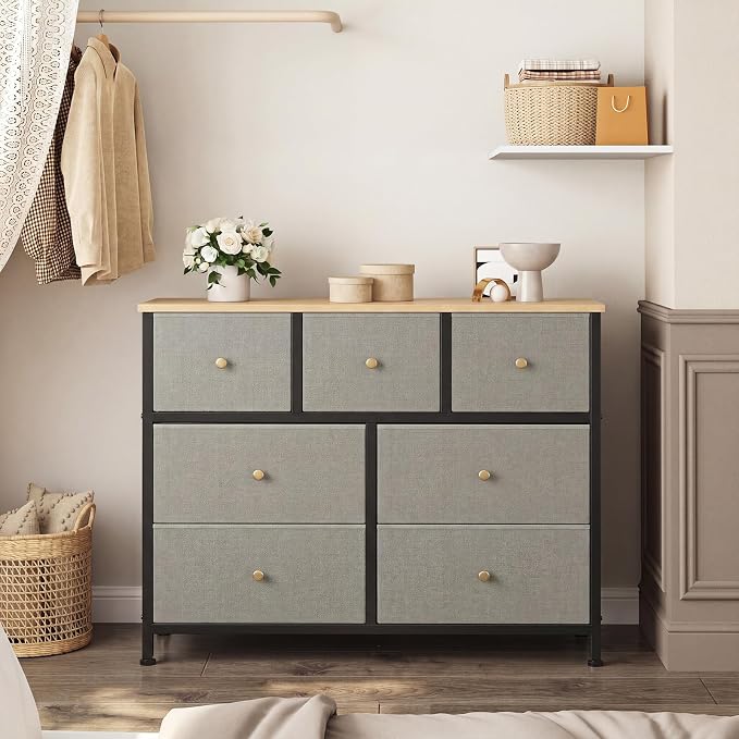 OLIXIS 7 Drawer Closet Organizer, Storage Tower - Image 2