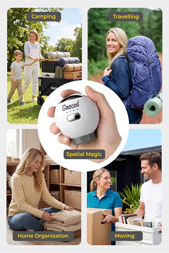 Travel Vacuum Bags with Pump, 15 Pack Vacuum Storage Bags - Image 9