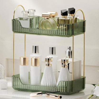 YCIA&DONE Bathroom Organizer Countertop, Makeup Storage, Skincare Cosmetic Tray by YCIADONE