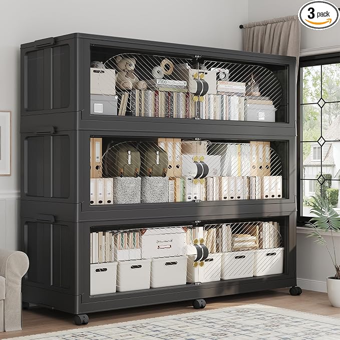 960QT Extra Large Stackable Storage Bins by QAVABIN