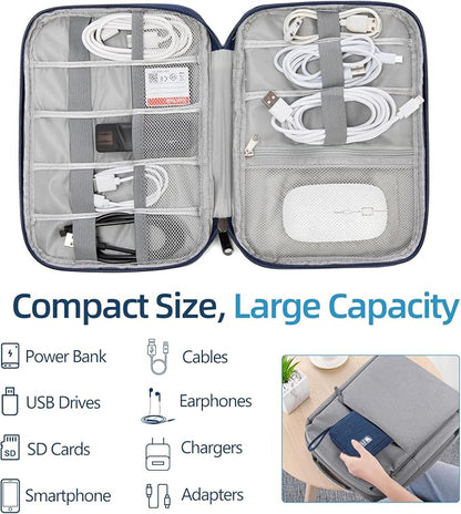 Cord Organizer Travel Case, Cable Organizer Bag - Image 3