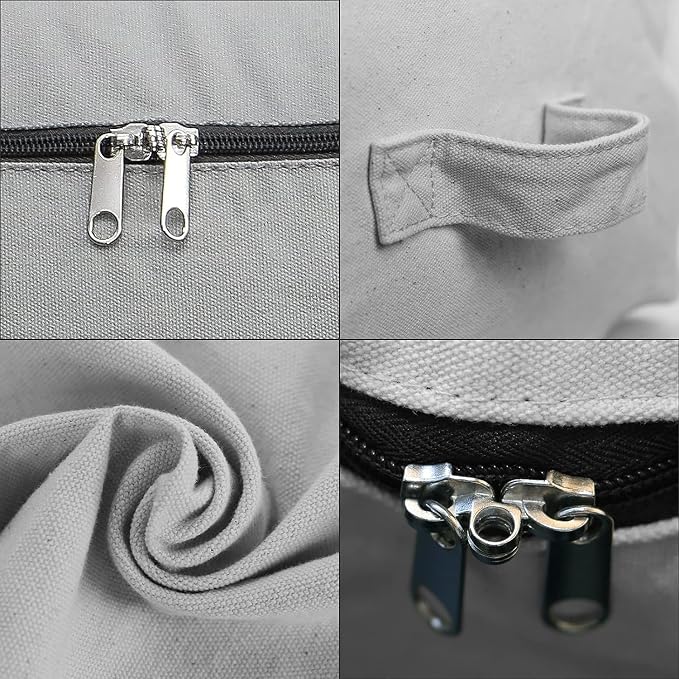 Omygarden Ultra Thick Fabric Clothes Canvas Storage Bag Foldable Closet - Image 3