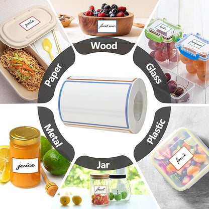 300 Pcs 2×3 Inch Blank Removable Freezer Labels, Waterproof, Oil & Tear - Image 6