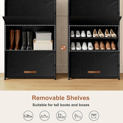 Shoe Rack, 7 Tier Shoe Storage Cabinet - Image 7