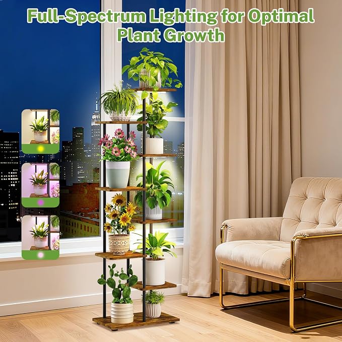 iDavosic.ly 7 Tier Tall Plant Stand Indoor - Image 4