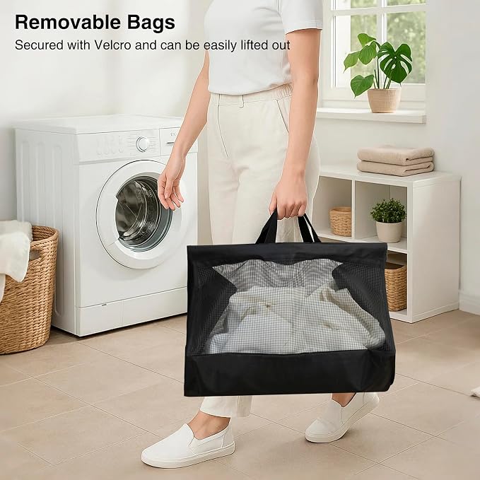 STO STO 3-Tier Vertical Laundry Hamper - Image 4