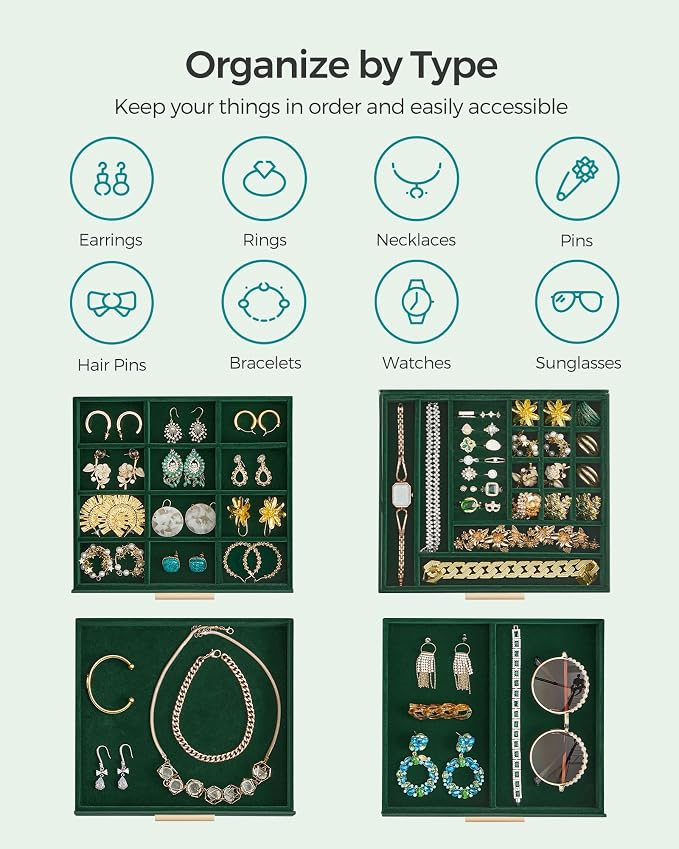 SONGMICS Jewelry Box Organizer - Image 3