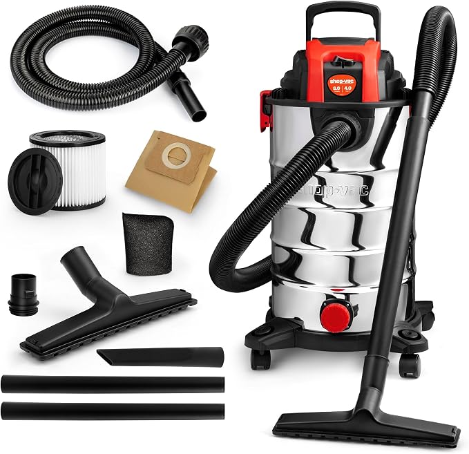 Shop-Vac 8 Gallon 4.0 HP Wet/Dry Vacuum by Shop-Vac