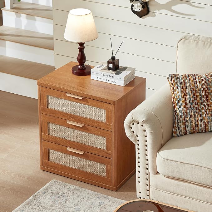 LEYAOYAO Rattan Night Stand - Image 7