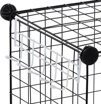 ZENY Cube Storage 12-Cube Metal Wire Storage Shelves Cube Closet Organizer - Image 8