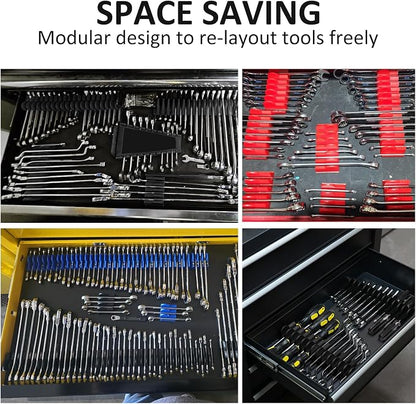 48 pcs MAGNETIC Modular Wrench Organizers - Image 2