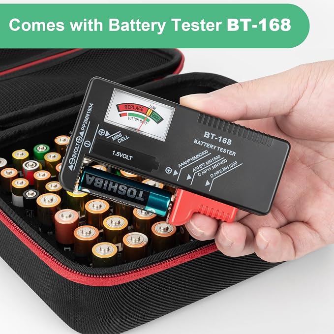Battery Organizer Storage Case - Image 2