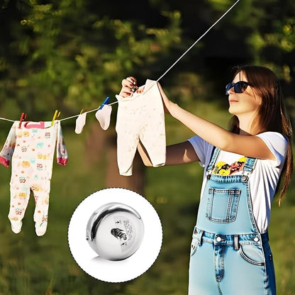 Retractable Clothesline, Stainless Steel Clothing Line Dryer Wall Mounted - Image 8