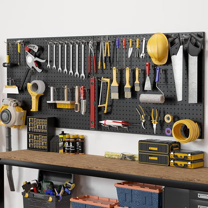 Peg Board 8 Pack Metal Pegboard Panels - Image 2