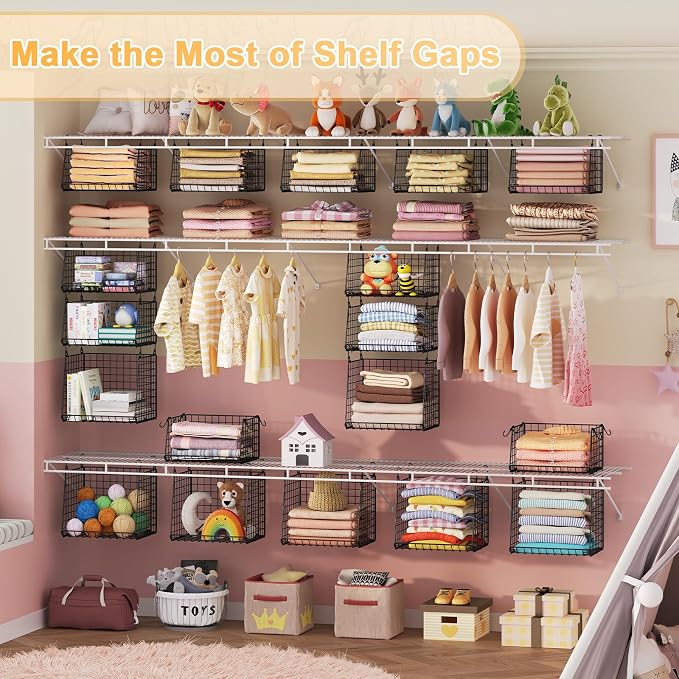 Lyuwanxian 4-Tier Hanging Closet Organizer - Image 7