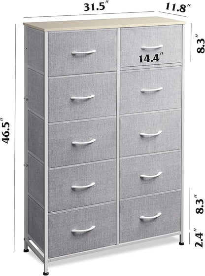 WLIVE Tall Dresser for Bedroom - Image 3