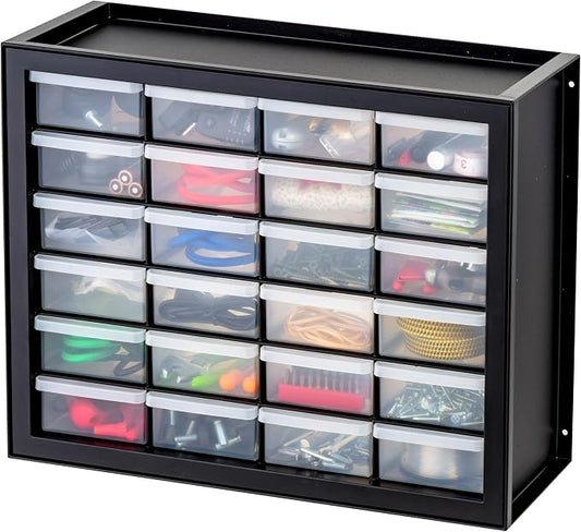 IRIS USA 24-Drawer Plastic Storage Cabinet, Teacher Toolbox, Small Business by IRISUSA