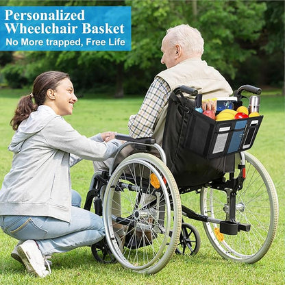 Dotday Wheelchair Backpack, Wheelchair Basket - Image 5