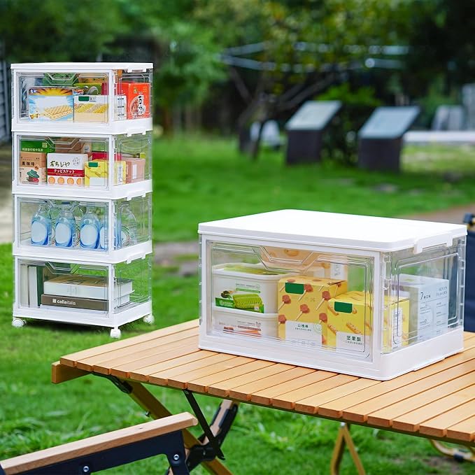 Freebat Collapsible Plastic Storage Bins - Image 9