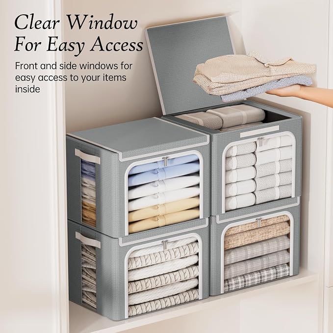 Yecaye Clothes Storage Bins - Image 6