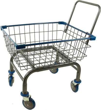 Heavy Duty Laundry and Grocery 1.8 Bushel Cart - Image 7