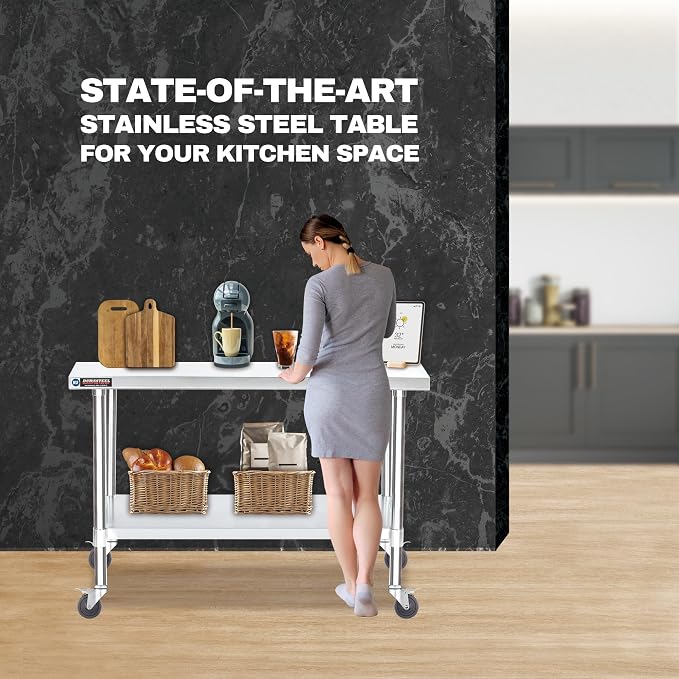 DuraSteel 30x60 NSF Stainless Steel Cart - Image 7