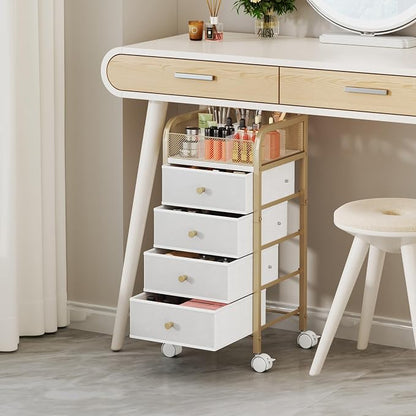 SWTYMIKI Rolling Makeup Organizer Cart - Image 4