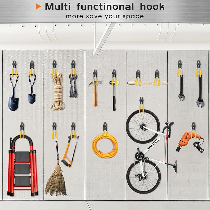 Heavy Duty Hose Hook, Garage Storage Utility Hooks, Garden Hose Hooks - Image 7