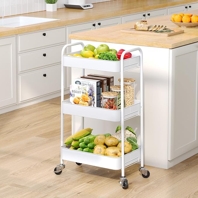 TOOLF 3-Tier Rolling Cart - Image 7