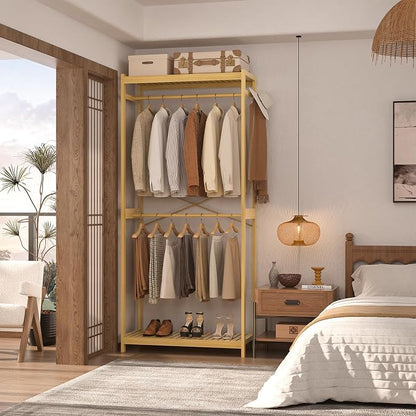 Homykic Bamboo Clothes Rack - Image 3