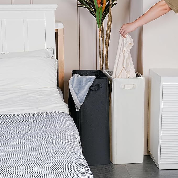 efluky Slim Laundry Basket, Narrow Laundry Hamper - Image 5