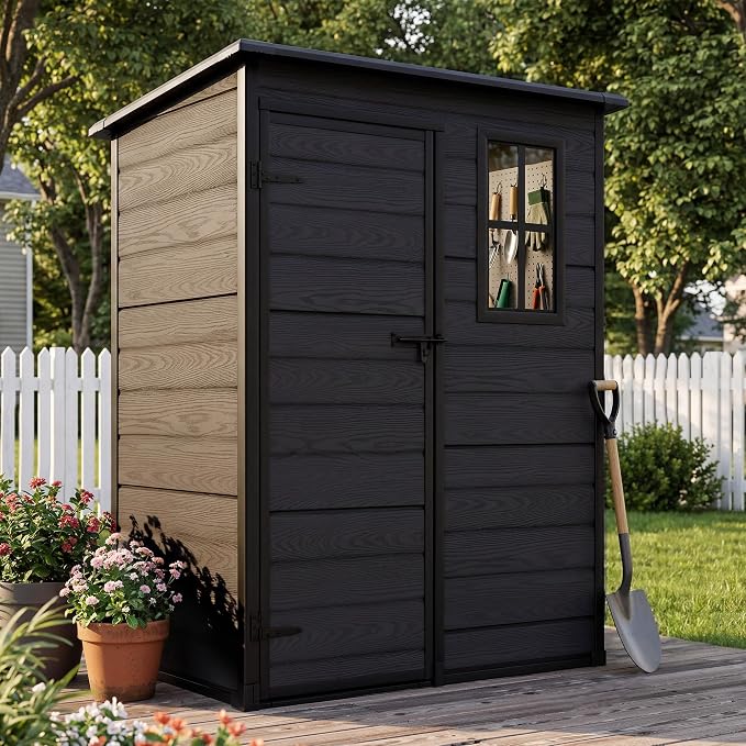 DWVO 5x3 FT Outdoor Storage Shed - Image 9