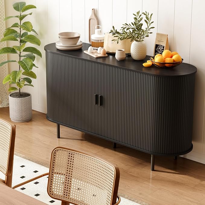 55" Sideboard Buffet Cabinet - Image 7