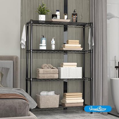 Guan River 4-Shelf Adjustable Metal Wire Shelving, Sturdy and Durable, Storage - Image 8