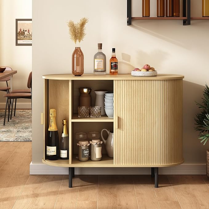 40" Sideboard Buffet Cabinet - Image 5