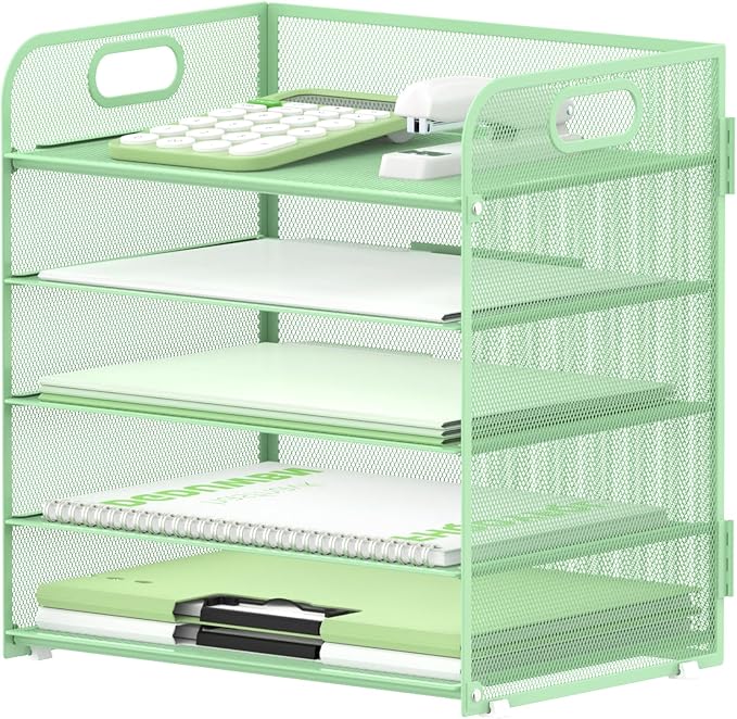 Supeasy 5 Trays Paper Organizer Letter Tray by SUPEASY