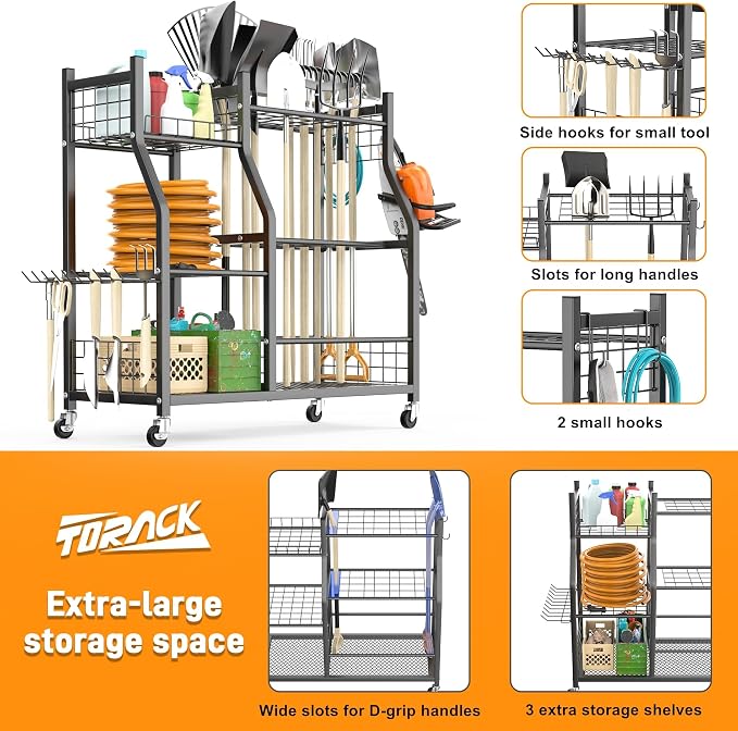 TORACK Garden Tool Organizer - Image 3