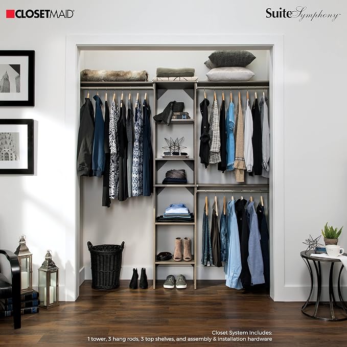 ClosetMaid SuiteSymphony Wood Closet Organizer Kit - Image 2