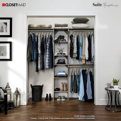 ClosetMaid SuiteSymphony Wood Closet Organizer Kit - Image 2