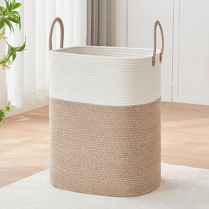 Laundry Basket with Handles by AINUOQI