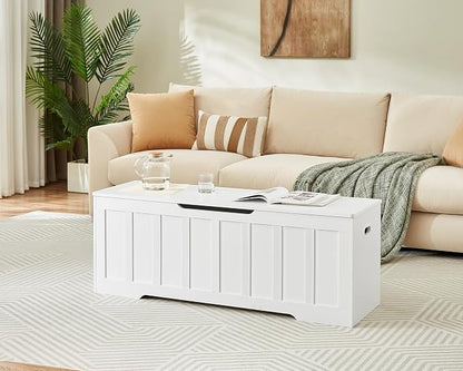 VANKILEY 51.2" Storage Chest Extra Large, Wooden Storage Bench, - Image 4
