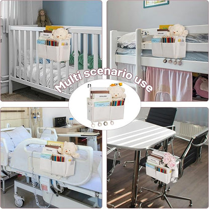 Bedside Storage Organizer 5 Pockets - Image 6