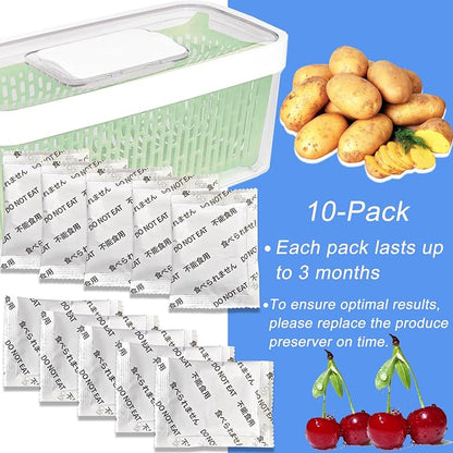 10-Pack Replacement Kits for OXO Good Grips GreenSaver Carbon Filter Refills - Image 5
