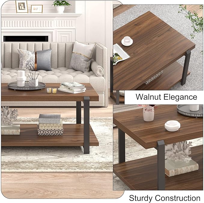FOLUBAN Modern Coffee Table - Image 6