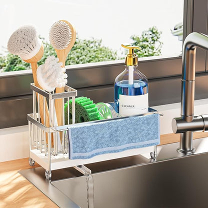 Cisily Stainless Steel Sponge Holder by CISILYHOMELIFE