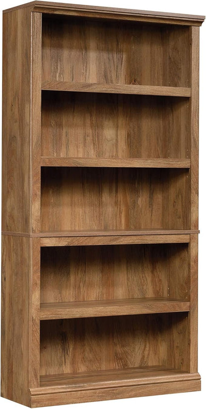 Sauder 5 Tier Book Shelf Wooden Bookcase Multipurpose Bookshelf by SAUDER%C2%AE