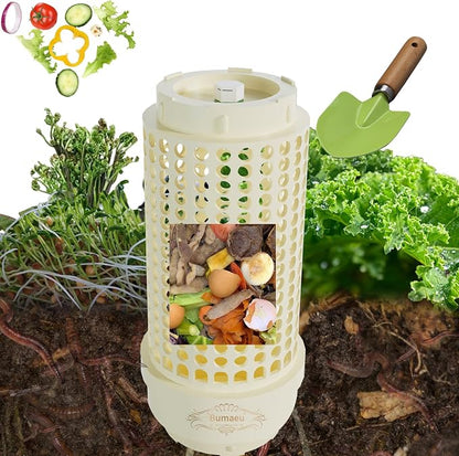 Underground Worm Farm, Garden Mini vermicomposting bin by Bumaeu