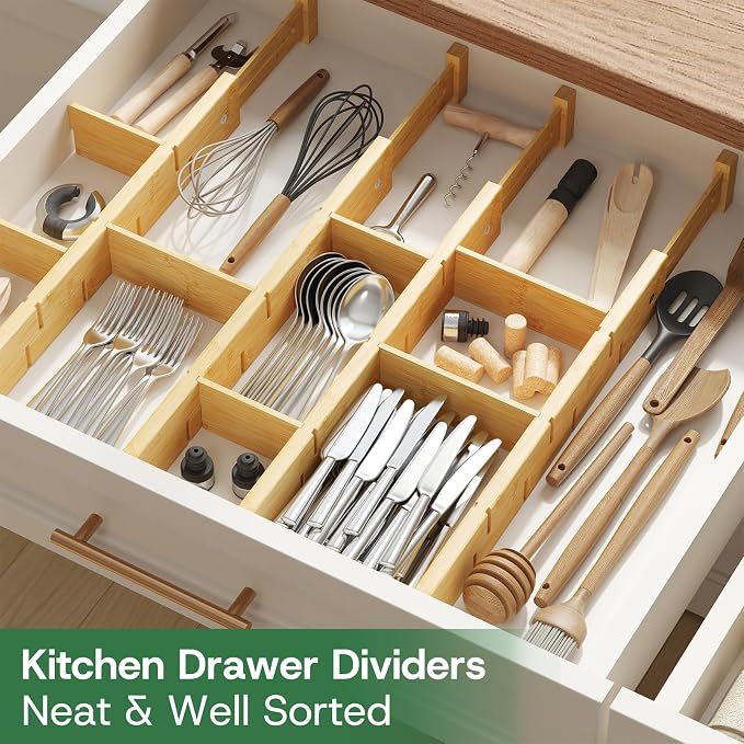 kiplant Kitchen Drawer Dividers - Image 2